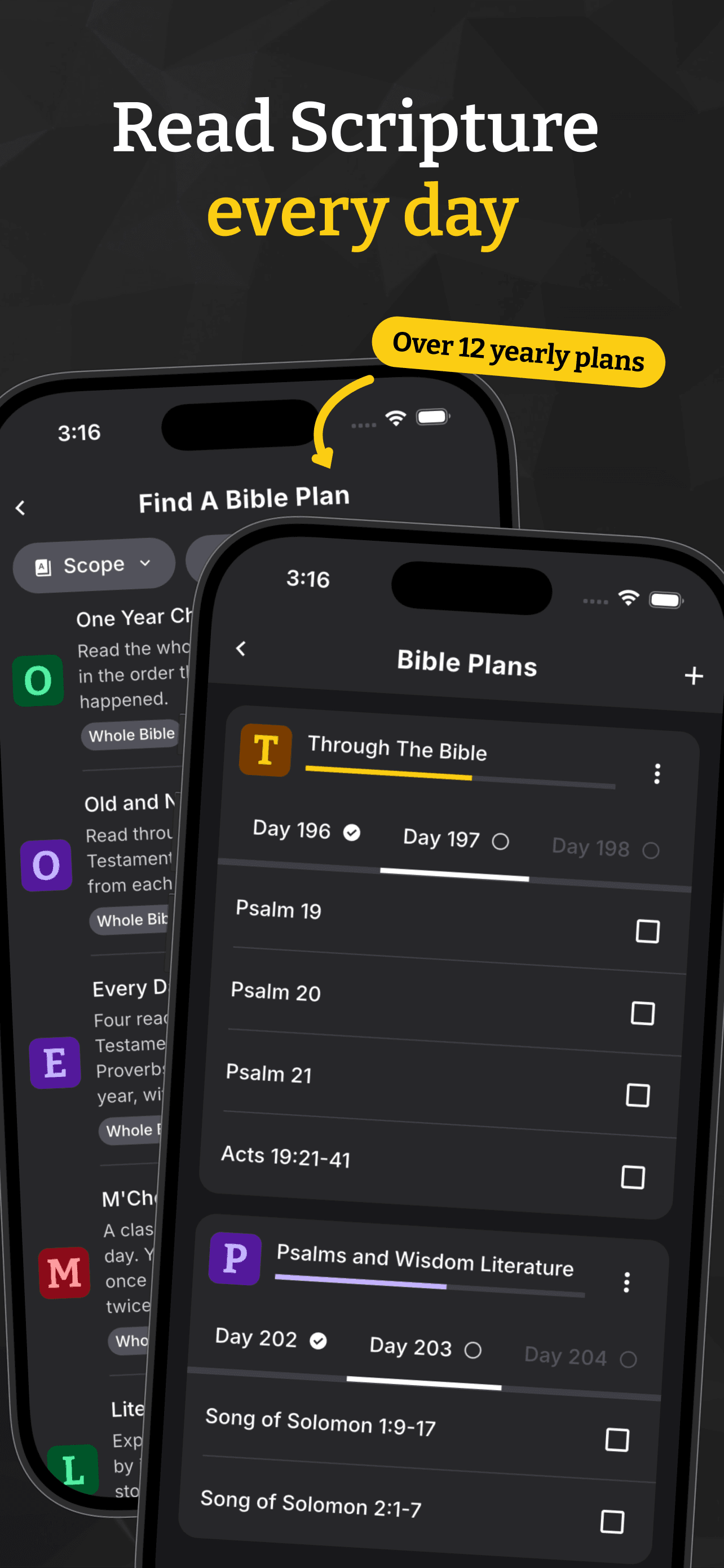 Lux Bible bible plans